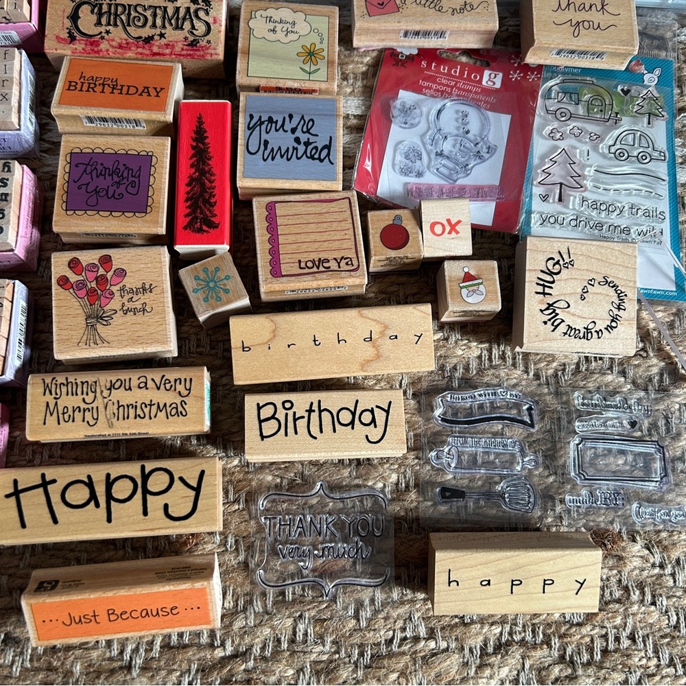 Assorted Rubber Stamp Collection - Picture 3 of 5